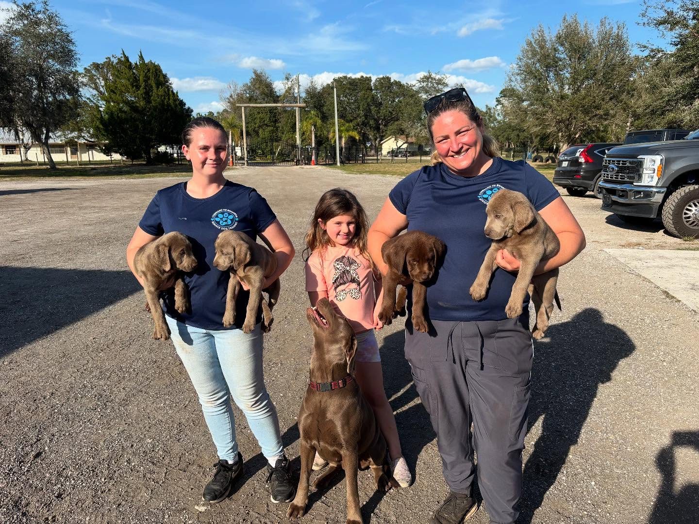 Command K9 team with clients